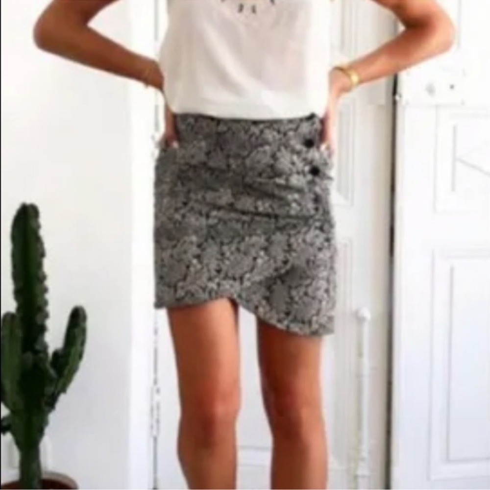 Ba&Sh Lupe Women’s Foster Mini Skirt Size 3= US 10 - Picture 2 of 11